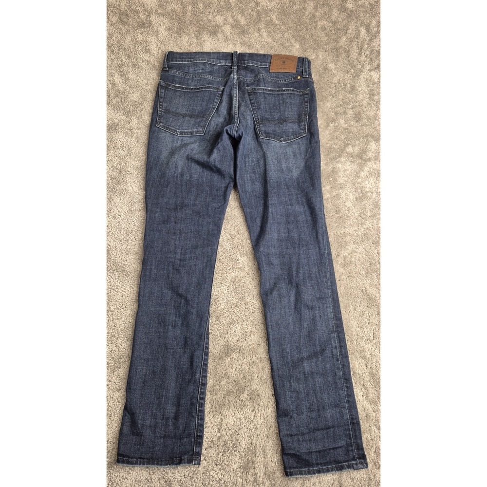 Lucky Brand‎ Rebel Super Skinny Jeans Mens 31x30 Dark Wash Denim